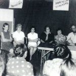 Curso de Parteiras Curiosas no projeto de técnicas em desenvolvimento social, em 1975