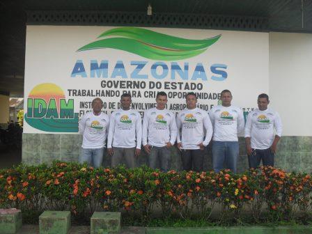 Equipe da Unidade Local do IDAM em Lábrea