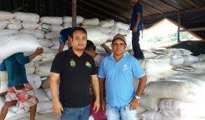 Imagem da notícia - Idam acompanha embarque de 2.000 sacas de farinha de mandioca em Eirunepé
