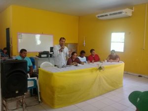 Imagem da notícia - Idam faz reunião com pescadores do município de Codajás