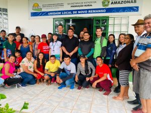 Ação conjunta do Idam e Prefeitura leva produtores de São Sebastião do Uatumã a excursão em Novo Remanso