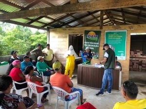 Visita técnica do Idam leva extensão rural a comunidades de Autazes