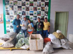 Imagem da notícia - Idam atua na logística de 3,3 toneladas de alimentos comercializados pelo PAA em Nova Olinda do Norte