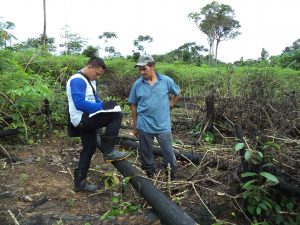 Imagem da notícia - IDAM presta assistência técnica para produtores rurais em Carauari