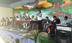 Imagem da notícia - Instituições que apoiam o manejo do pirarucu em Fonte Boa discutem comercialização do pescado