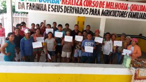 Imagem da notícia - Agricultores familiares são beneficiados com curso de Melhoramento da Qualidade da Farinha em Borba