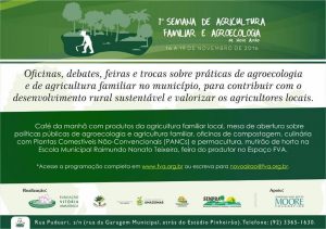 Imagem da notícia - Novo Airão recebe Semana de Agricultura Familiar e Agroecologia