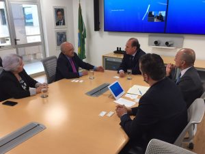 Imagem da notícia - Em Brasília, governador José Melo articula recursos do BID para recomposição de áreas afetadas pela chuva e para nova Matriz Econômica