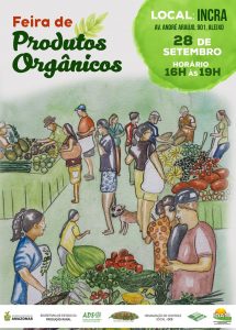 Imagem da notícia - Nova Feira de Produtos Orgânicos será inaugurada dia 28 e mobiliza agricultores e consumidores em Manaus