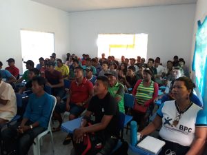 Imagem da notícia - Pescadores de Tonantins participam de curso pesqueiro sustentável para o manejo de pirarucu