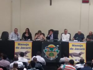 Imagem da notícia - Audiência pública em Itacoatiara discute o manejo sustentável do jacaré