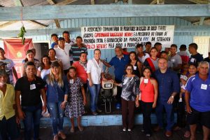 Imagem da notícia - Idam acompanha FPS na entrega de equipamentos em duas comunidades do Careiro da Várzea