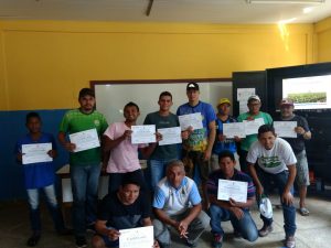 Imagem da notícia - Idam de Vila Rica de Caviana realiza curso de fruticultura com ênfase nas culturas do Abacaxi, Açaí e Cupuaçu