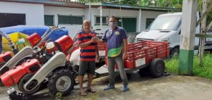 Imagem da notícia - Agricultores de Fonte Boa recebem apoio logístico para garantir geração de renda