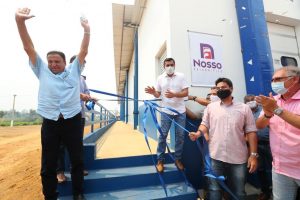 Imagem da notícia - Wilson Lima inaugura abatedouro de bovídeos em Santo Antônio do Matupi