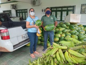 Imagem da notícia - Idam em Borba auxilia entrega de 24 toneladas de alimentos ao PAA