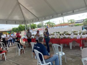 Imagem da notícia - Em Urucará, Idam apoia primeira entrega de produtos por meio do PAA