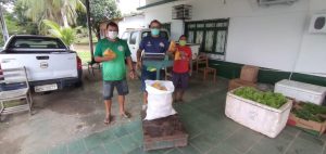 Imagem da notícia - Em Borba, Idam realiza entrega de 3 toneladas de produtos agrícolas para mais de 300 famílias