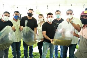 Imagem da notícia - Idam doa 25 mil alevinos de tambaqui a produtores de Iranduba