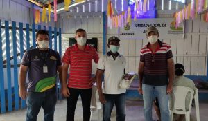 Imagem da notícia - Ação do Idam leva kits de sementes e emissão do Cartão do Produtor Rural a comunidade em Apuí