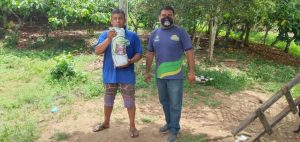 Imagem da notícia - Idam realiza ações de entrega de kits sementes e cartão do produtor primário em Borba