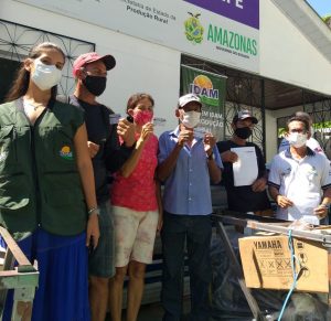 Imagem da notícia - Pescadores de Tefé são beneficiados com crédito rural durante 18ª Feira do Pirarucu Manejado