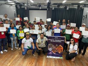 Imagem da notícia - Em Coari, Idam realiza curso de boas práticas para avicultores do município