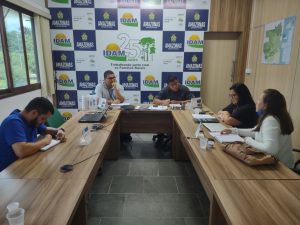 Imagem da notícia - Idam recebe Inpa e Instituto Piaba para parceria que visa impulsionar o setor de peixes ornamentais