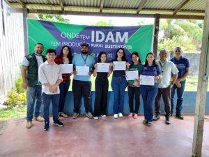 Imagem da notícia - Técnicos do Idam em Presidente Figueiredo recebem capacitação em Cadastro Ambiental Rural