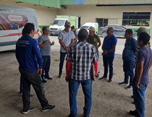 Imagem da notícia - Por intermédio do Idam, produtores rurais negociam venda de mandioca à agroindústria Galo da Serra 