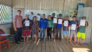 Imagem da notícia - Forte Veneza e Moará: Idam regulariza 21 extrativistas em comunidades de Canutama