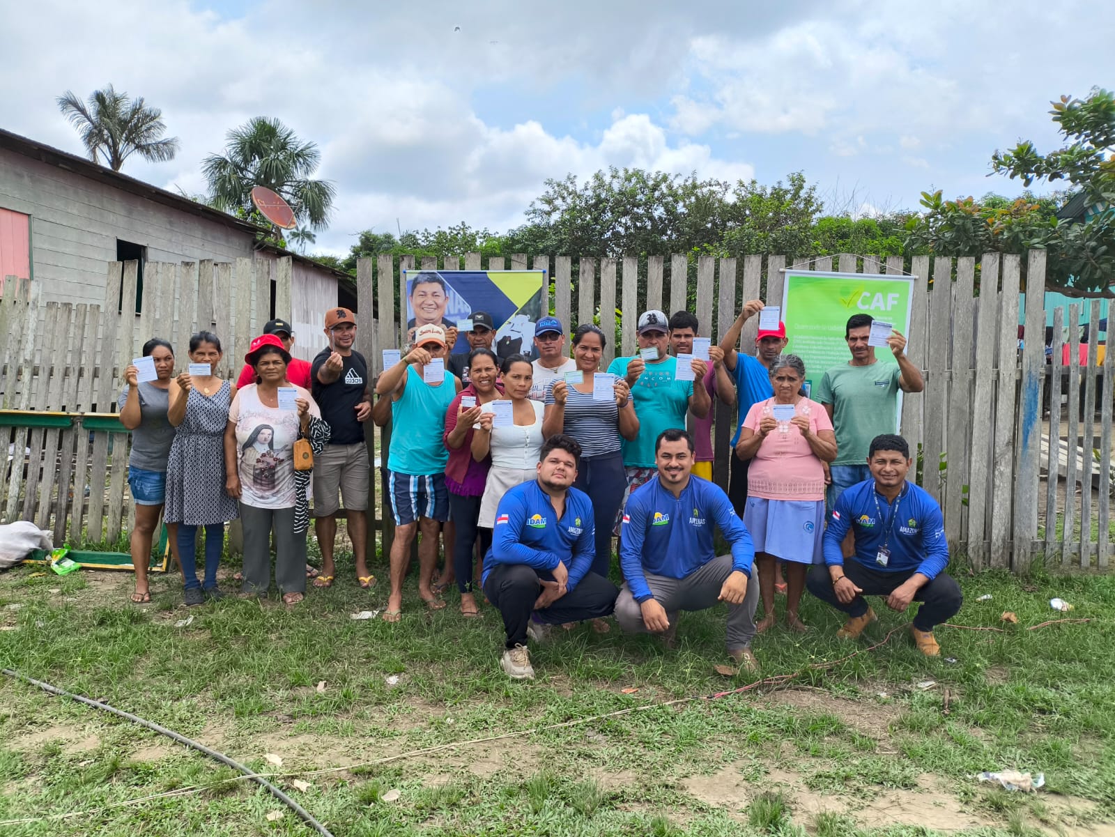 Imagem da notícia - Governo do Amazonas regulariza produtores rurais de comunidade de Tonantins