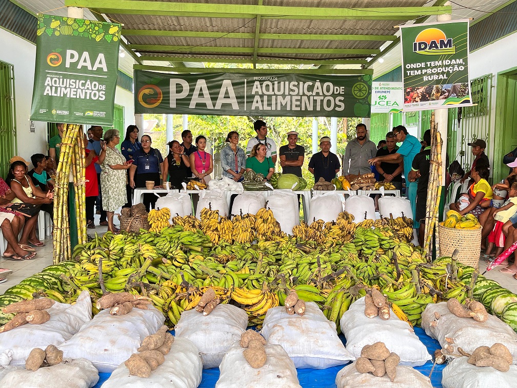 Imagem da notícia - Idam inicia entregas do PAA Indígena, com a participação de 46 agricultores indígenas, em Eirunepé