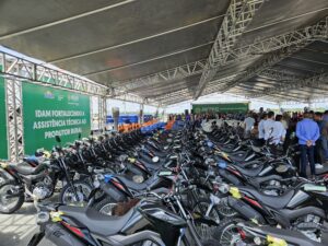 Imagem da notícia - Logística para serviços do Idam será reforçada com 40 motocicletas