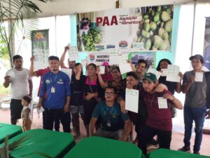 Imagem da notícia - Em Tonantins, agricultores são beneficiados com regularização de documentos e palestra sobre PAA