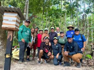 Imagem da notícia - Em Barcelos, Idam atua na capacitação de meliponicultores
