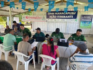 Em ações itinerantes, Idam emite e entrega 69 documentos rurais a agricultores familiares…